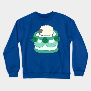 Birthday Cake Sheep Crewneck Sweatshirt